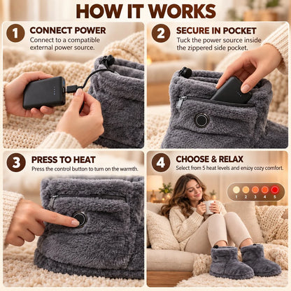 Warstep™ CozyStep Heated Boots